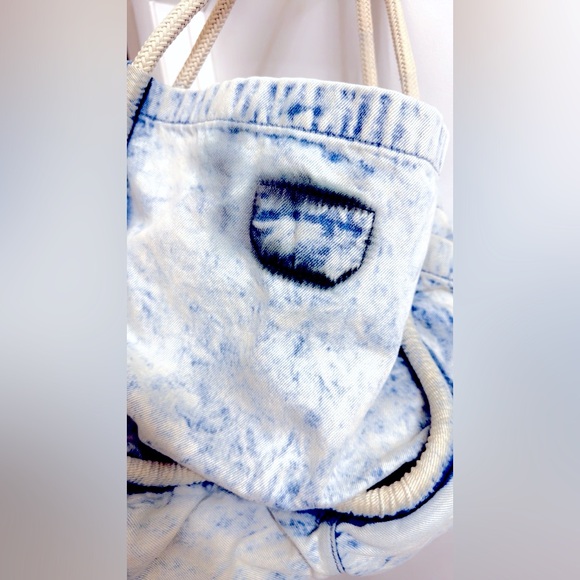 Proenza Schouler Large Denim Tote Bag 24” x 14”. RETAIL $1395 - Picture 9 of 9